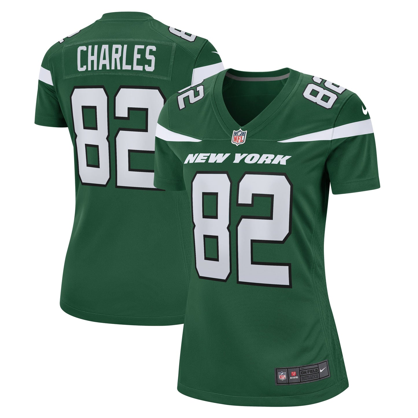 Irvin Charles New York Jets Nike Women's Game Player Jersey - Gotham Green