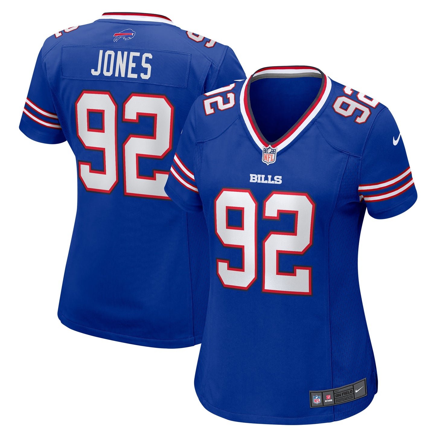 DaQuan Jones Buffalo Bills Nike Women's Game Player Jersey - Royal