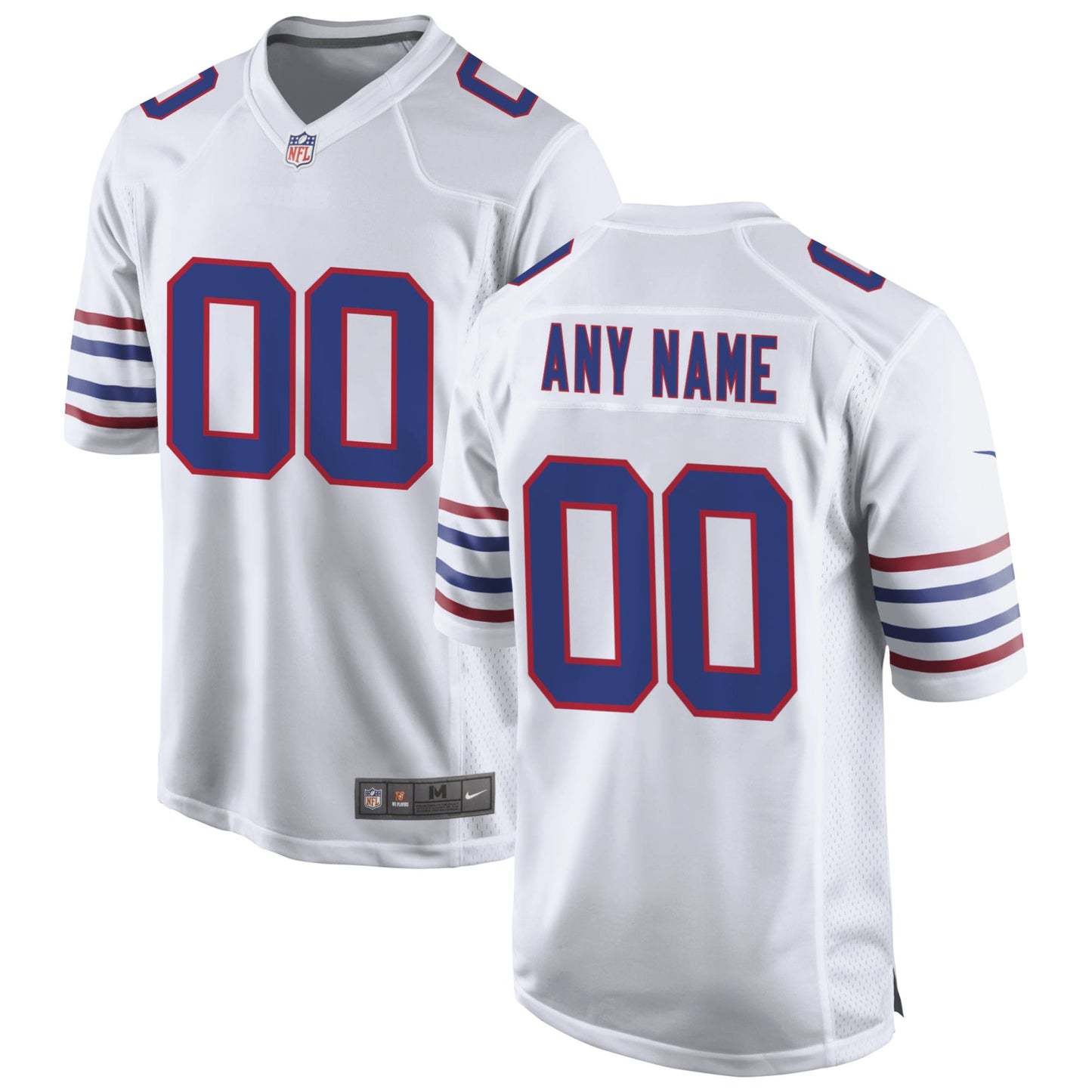 Buffalo Bills Nike Alternate Custom Game Jersey - White