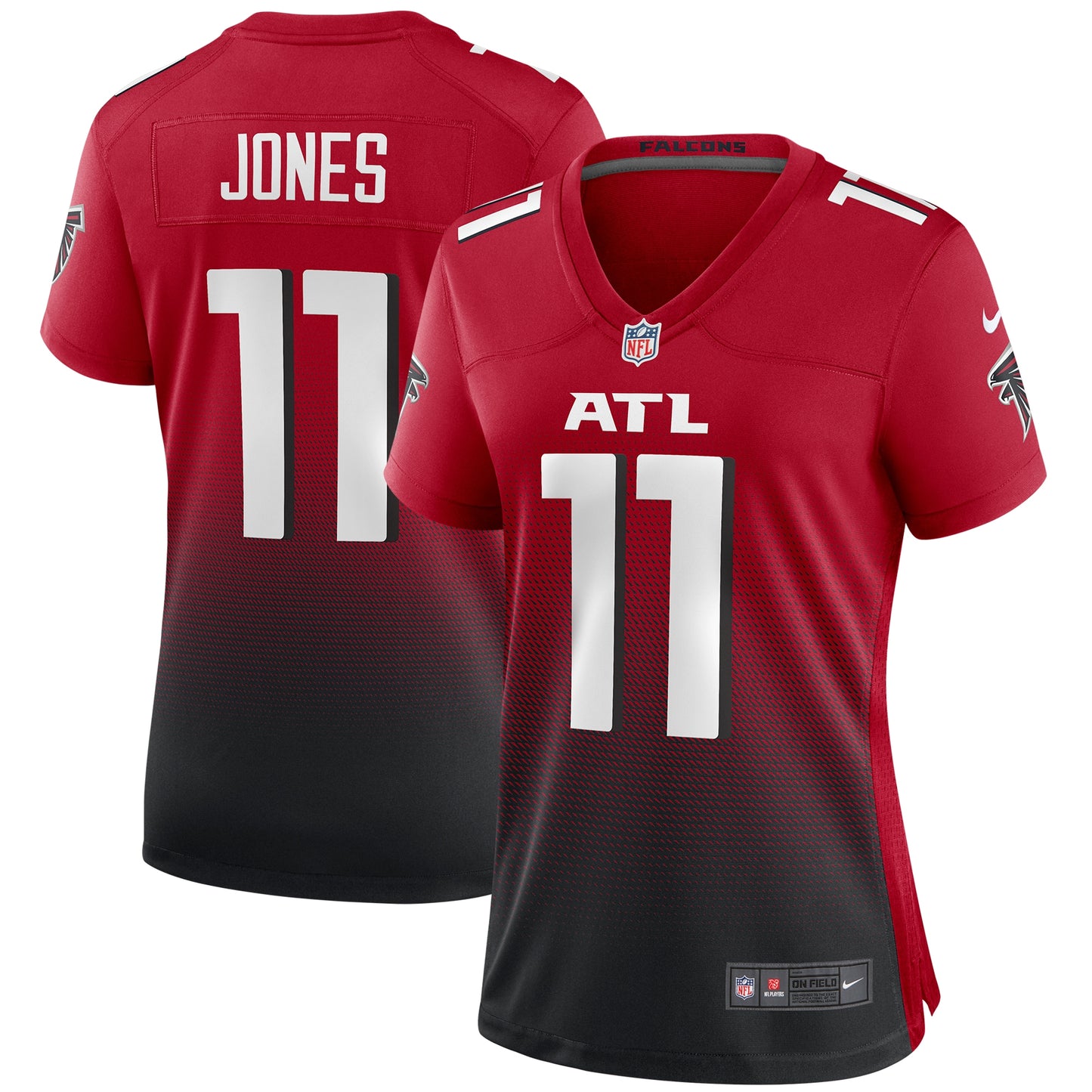 Julio Jones Atlanta Falcons Nike Women's 2nd Alternate Game Jersey - Red