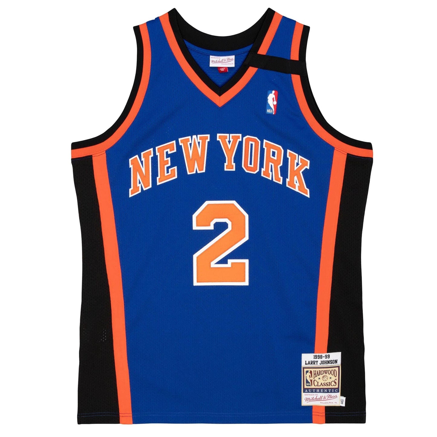 Authentic Larry Johnson New York Knicks 1998-99 Jersey