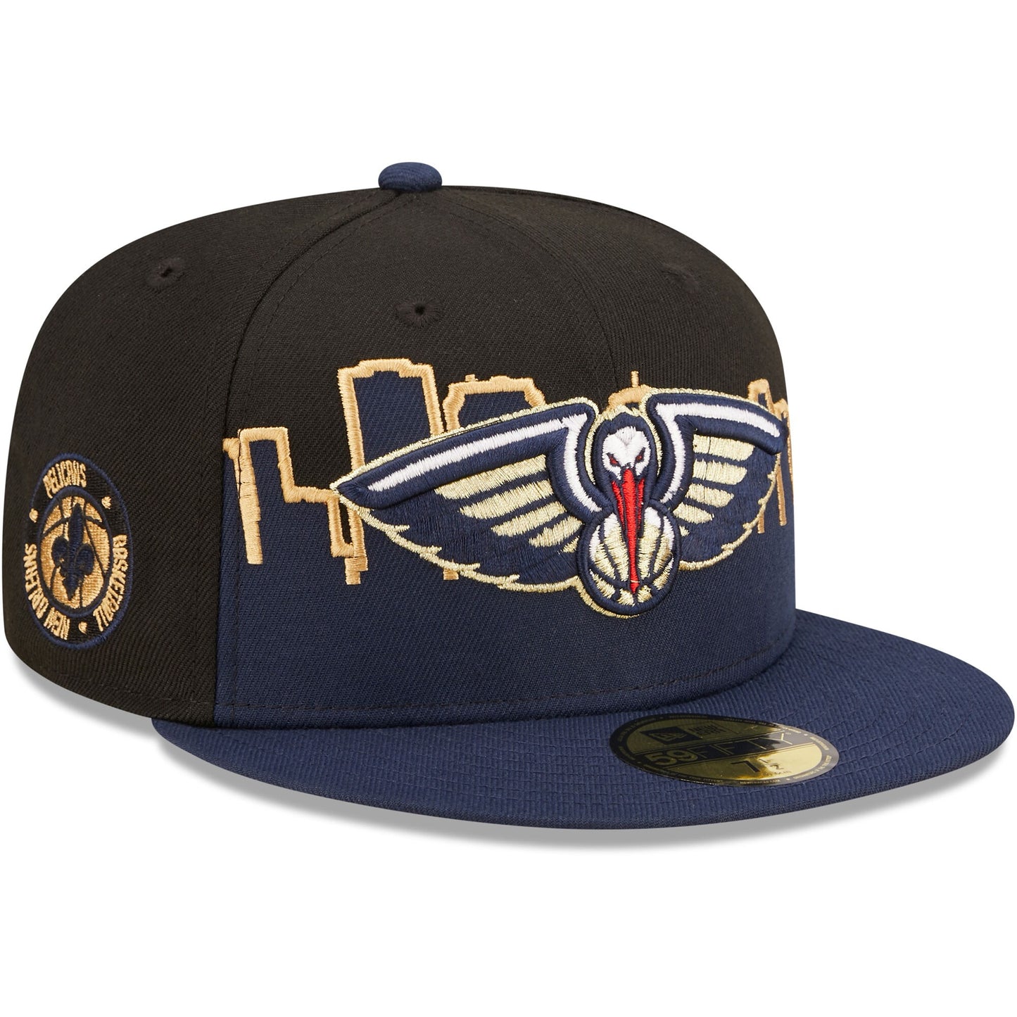 New Orleans Pelicans New Era 2022 Tip-Off 59FIFTY Fitted Hat - Navy/Black