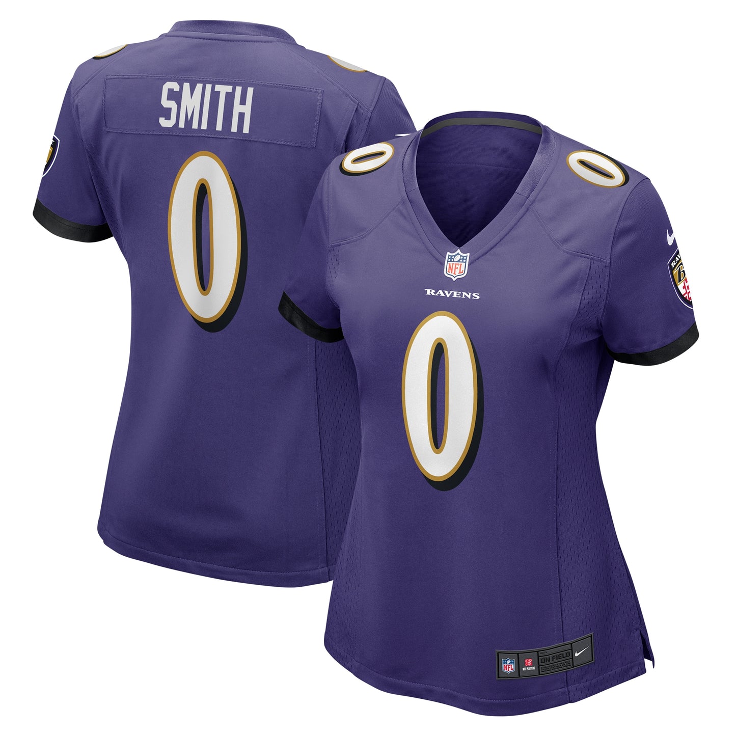 Roquan Smith Baltimore Ravens Nike Women's Team Game Jersey - Purple