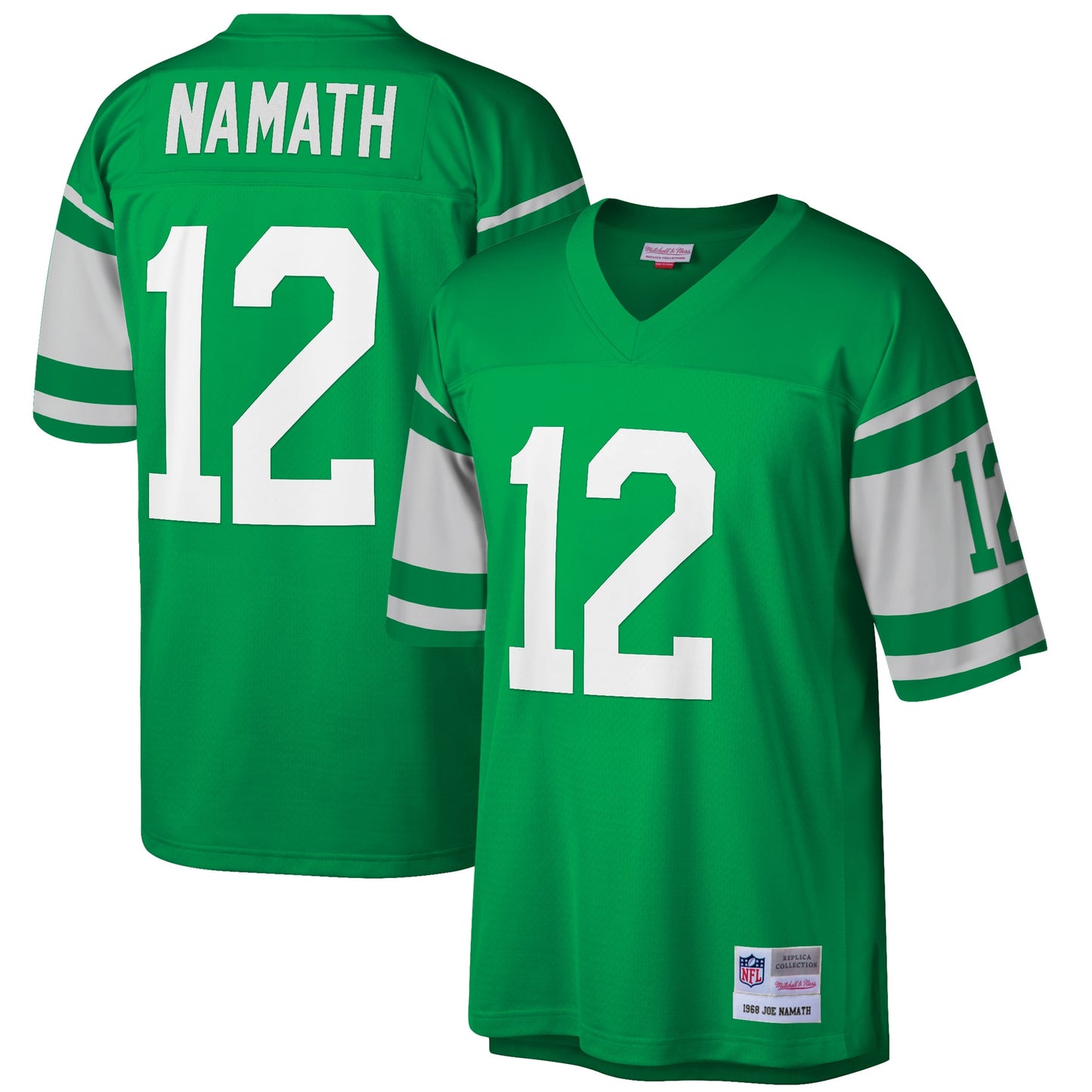Joe Namath New York Jets Mitchell & Ness Retired Player Legacy Replica Jersey - Green
