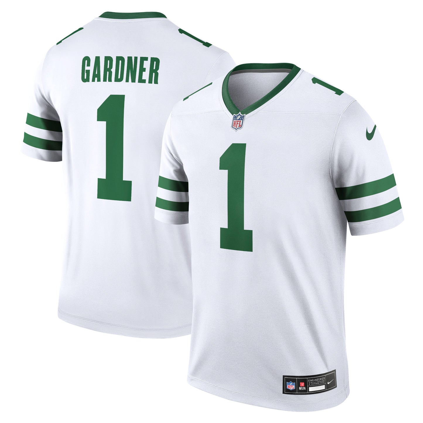 Sauce Gardner New York Jets Nike Alternate Legend Jersey - White