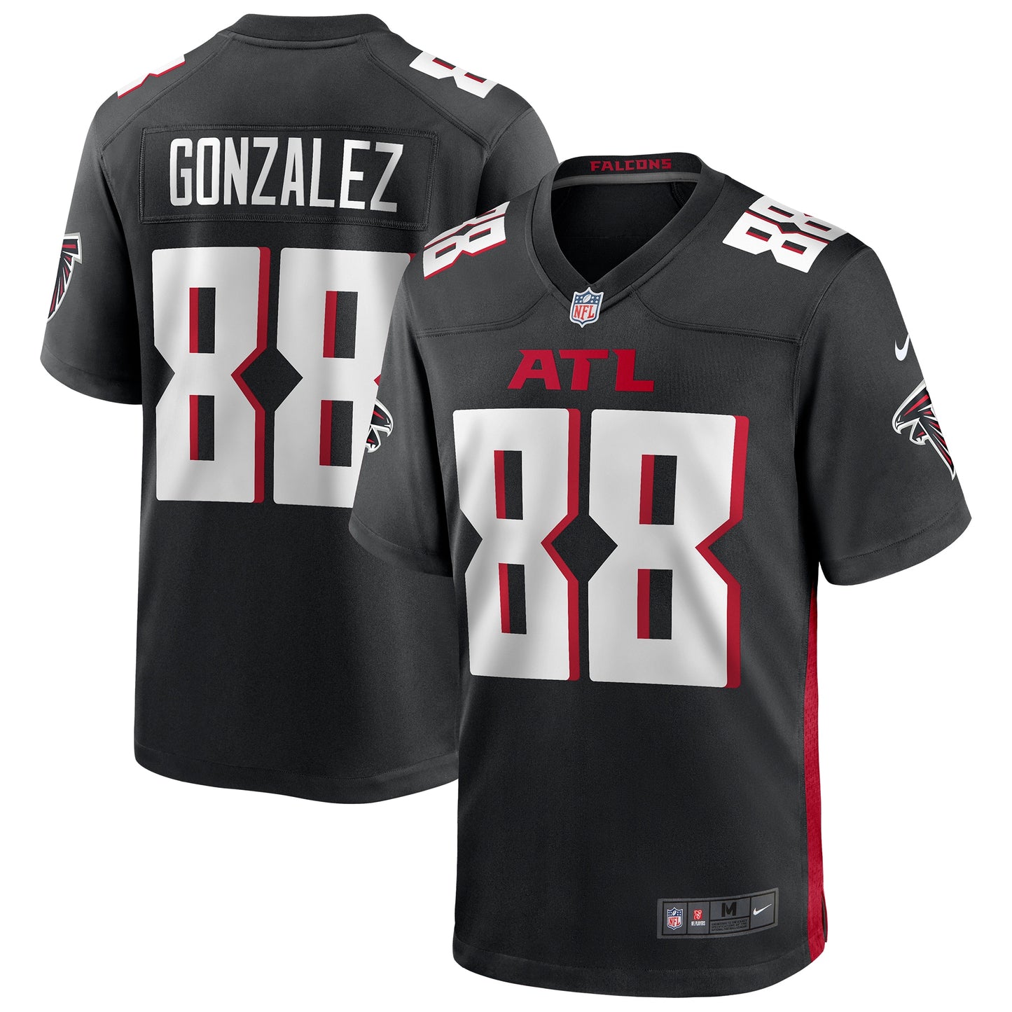 Tony Gonzalez Atlanta Falcons Nike Game Retired Player Jersey - Black
