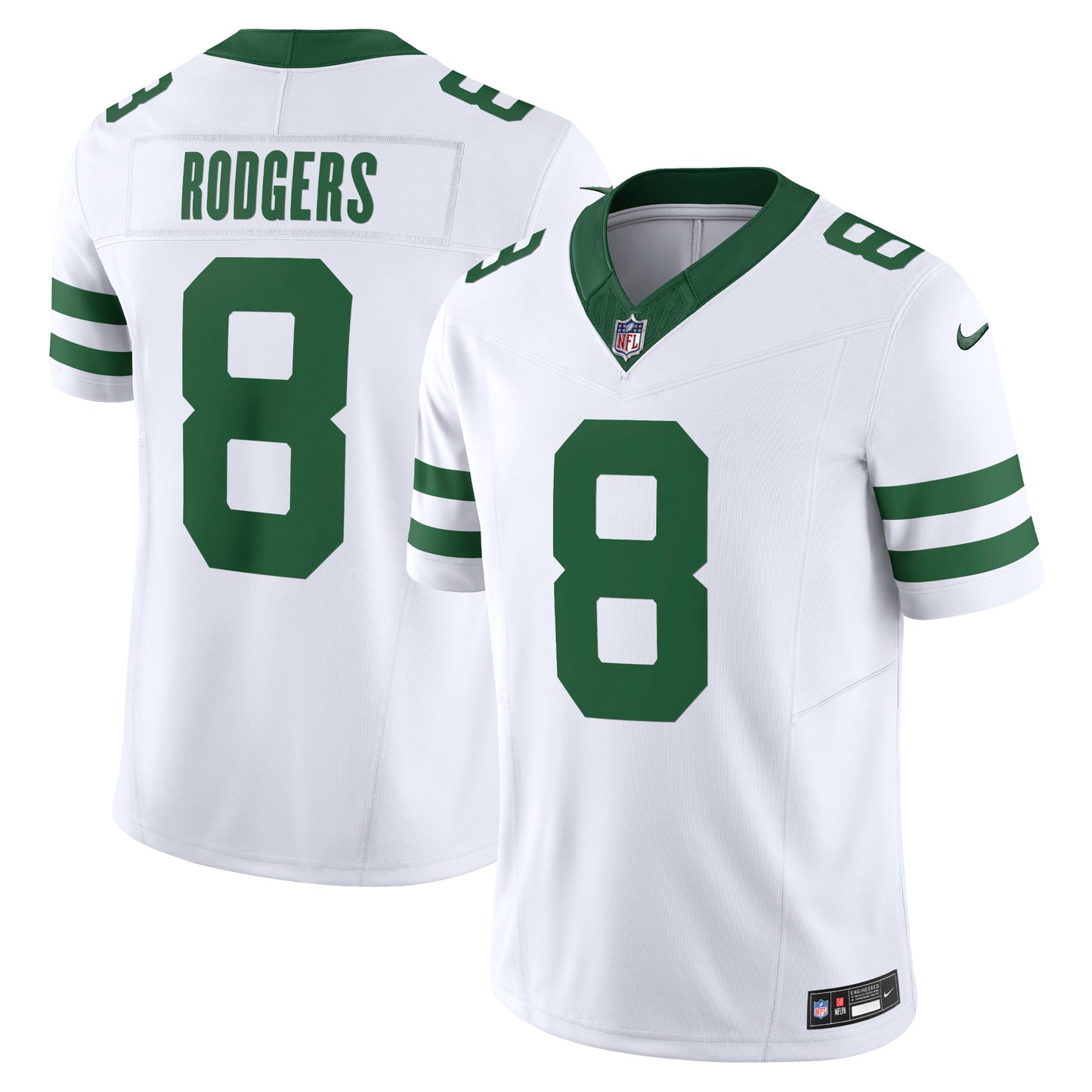 Aaron Rodgers New York Jets Nike Vapor F.U.S.E. Limited Jersey - White