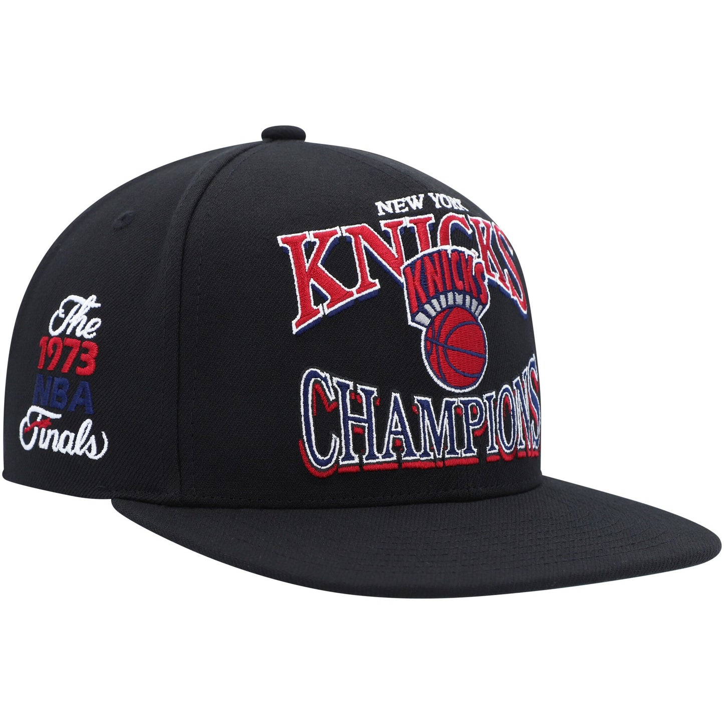 New York Knicks Mitchell & Ness Hardwood Classics SOUL Champions Era Diamond Snapback Hat - Black