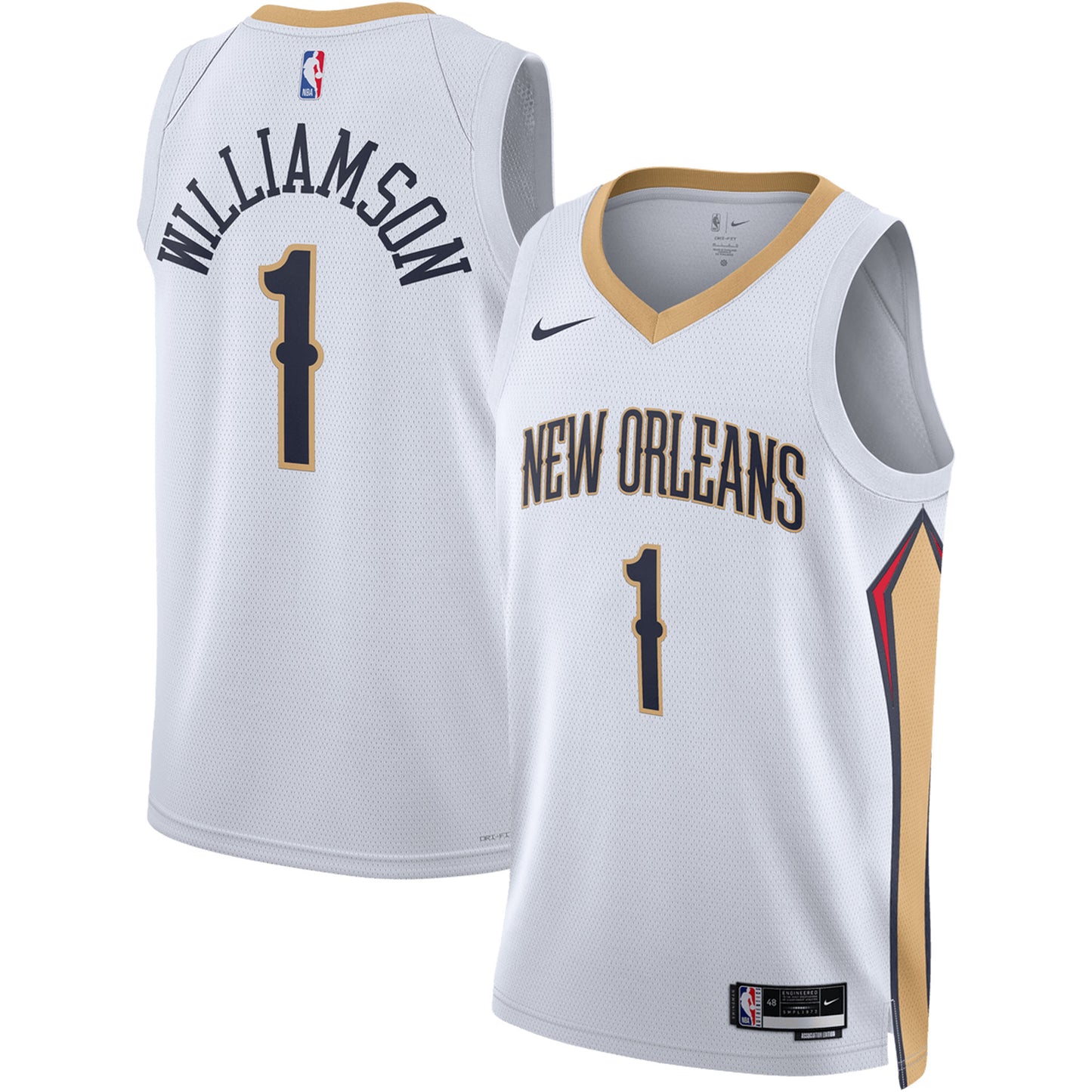 Zion Williamson New Orleans Pelicans Nike Unisex Swingman Jersey - Association Edition - White