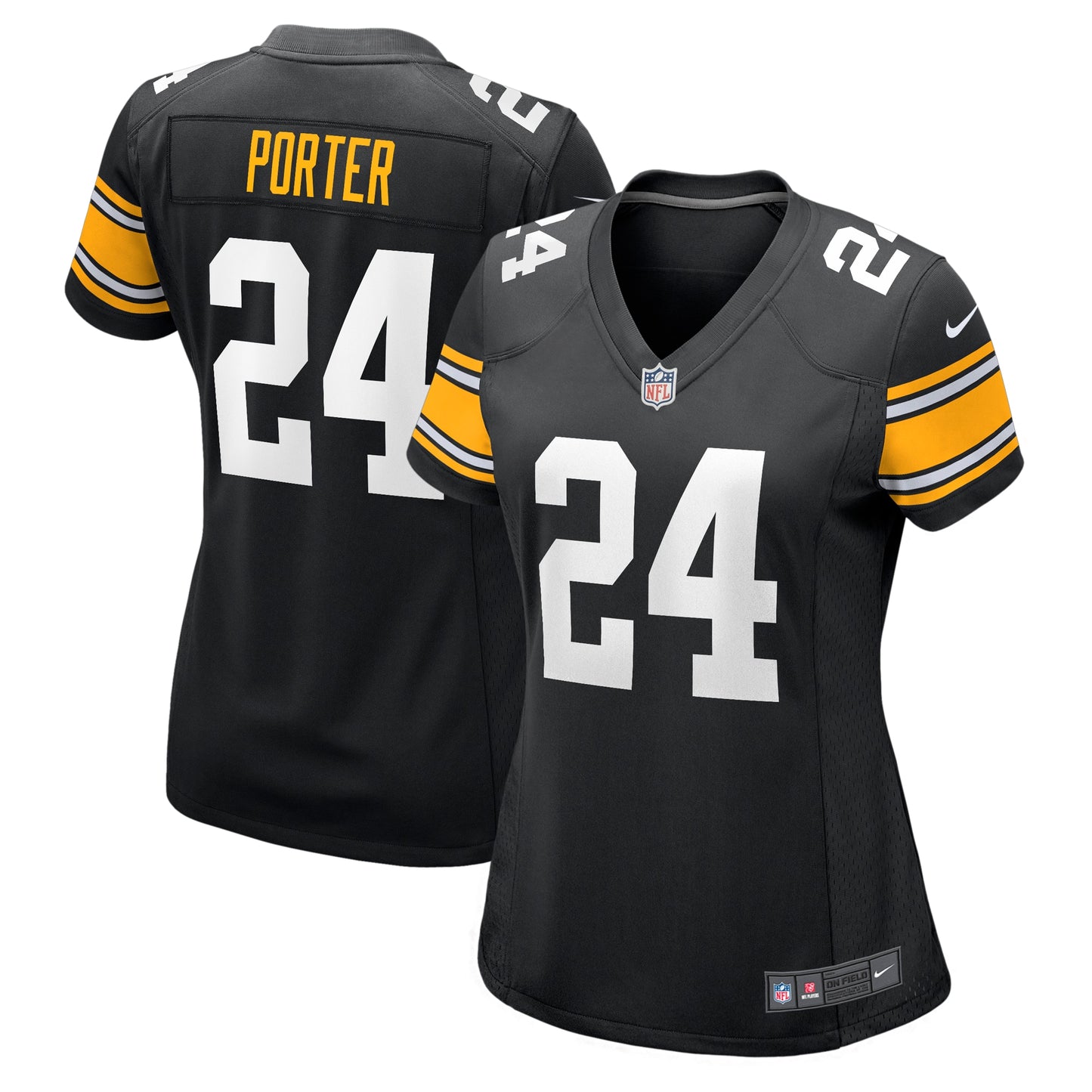 Joey Porter Jr. Pittsburgh Steelers Nike Women's Alternate Game Jersey - Black